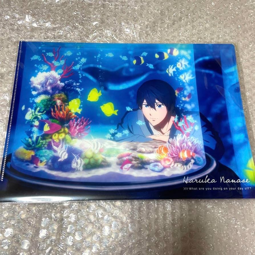 Amazon.co.jp: Free 七瀬 遙 # on my day off クリアファイルセット