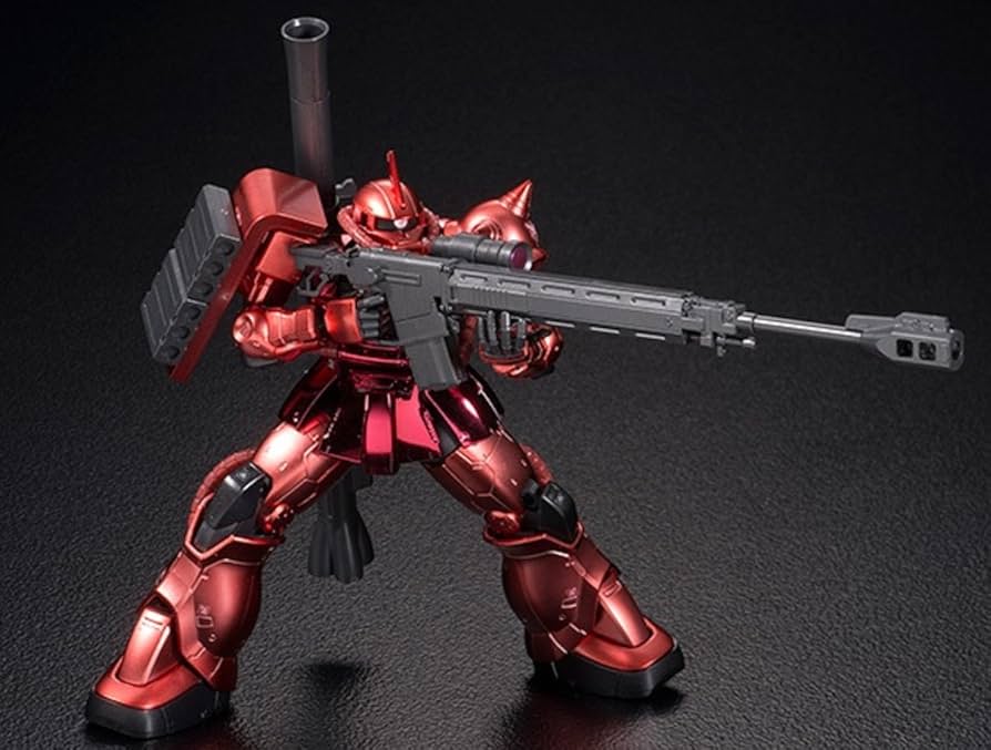 Amazon.com: Bandai HG 1/144 Char-only Zaku II Metallic Ver. Event