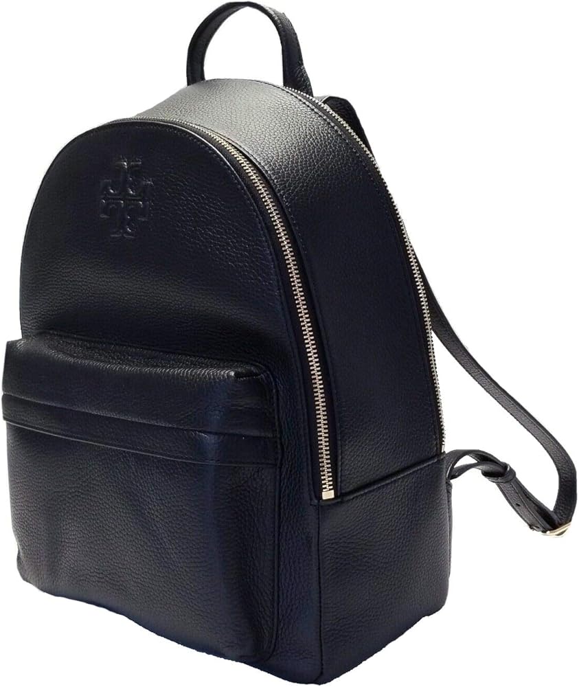Amazon | Tory Burch Thea Pebble レザーバックパック(ブラック