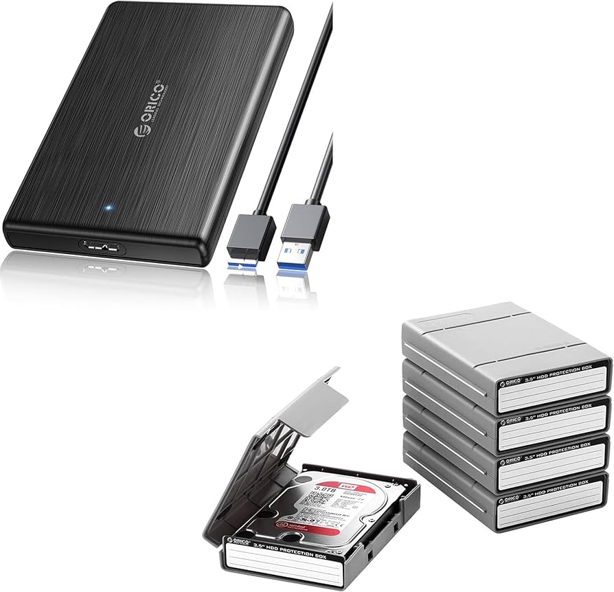 ORICO Mini Data Vault 外付けSSD/HDDケース ORICO Mini Data Vault 外