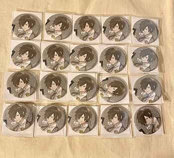 Amazon.co.jp: 文豪ストレイドッグ 春河35イラスト 缶バッジ 太宰治