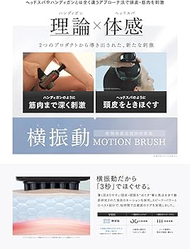 Amazon | MYTREX マイトレックス VIDO 電動頭皮ブラシ 横振動 頭皮ケア