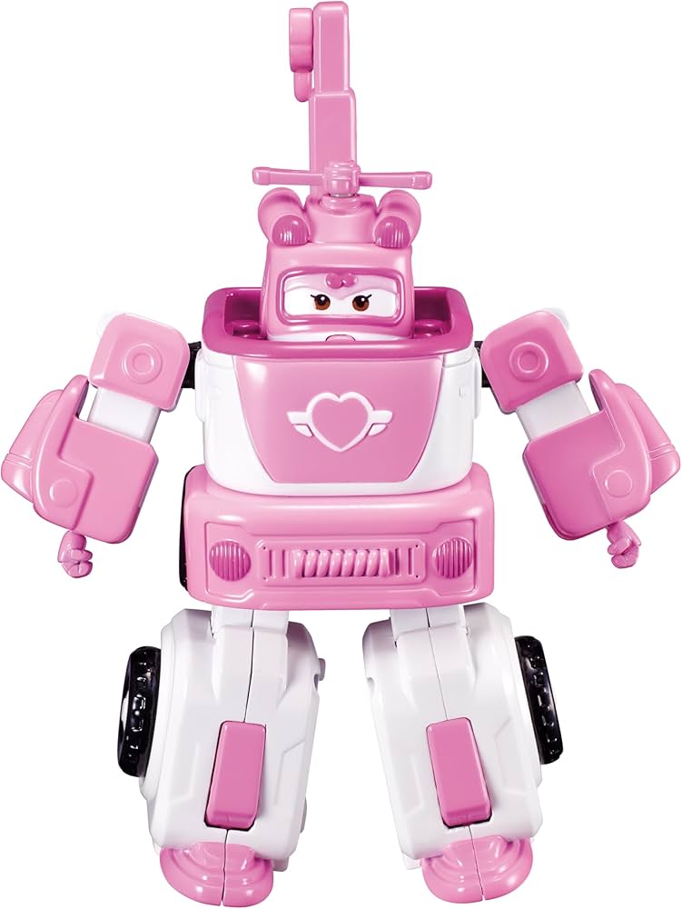 Amazon.com: Super Wings - 7' Dizzy's Rescue Tow with 2' Pink