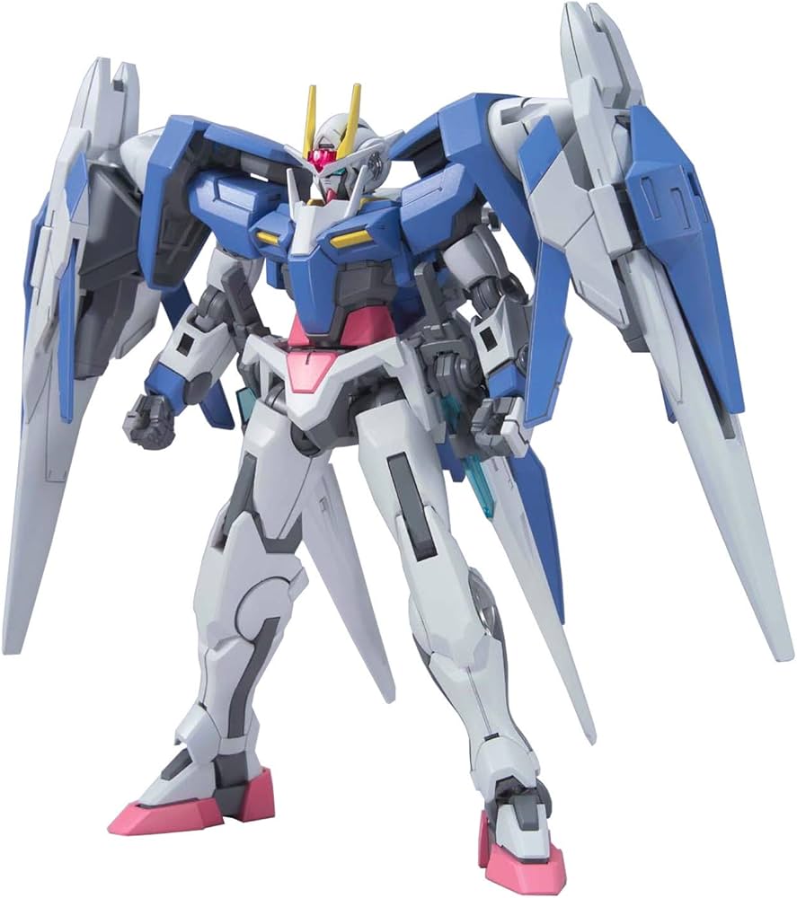 Amazon.com: HG 機動戦士ガンダムOO GN-0000+GNR-010 ダブルオー