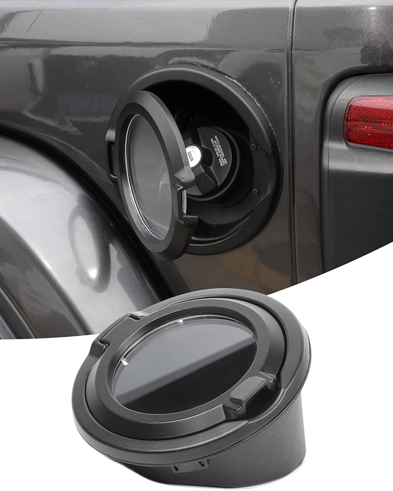 Amazon | SQQP フューエルキャップカバー ジープ ラングラー JL 2018+