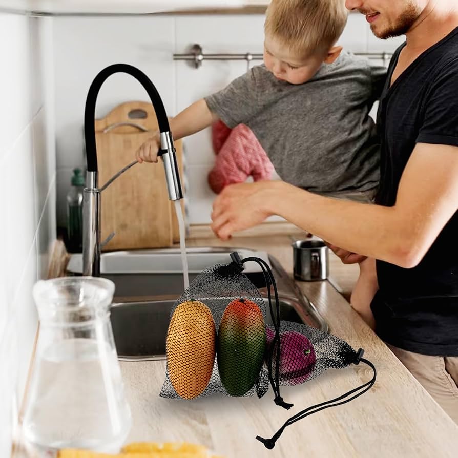 Amazon.com: 5 Pcs Small Mesh Bags, Small Mesh Drawstring Bag