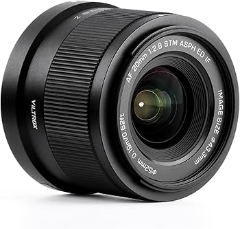 Amazon.co.jp: VILTROX AF 20mm F2.8 Z マウント 広角レンズ フル