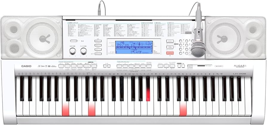 Amazon | CASIO 光ナビゲーションキーボード 61鍵 標準ピアノ形状鍵盤