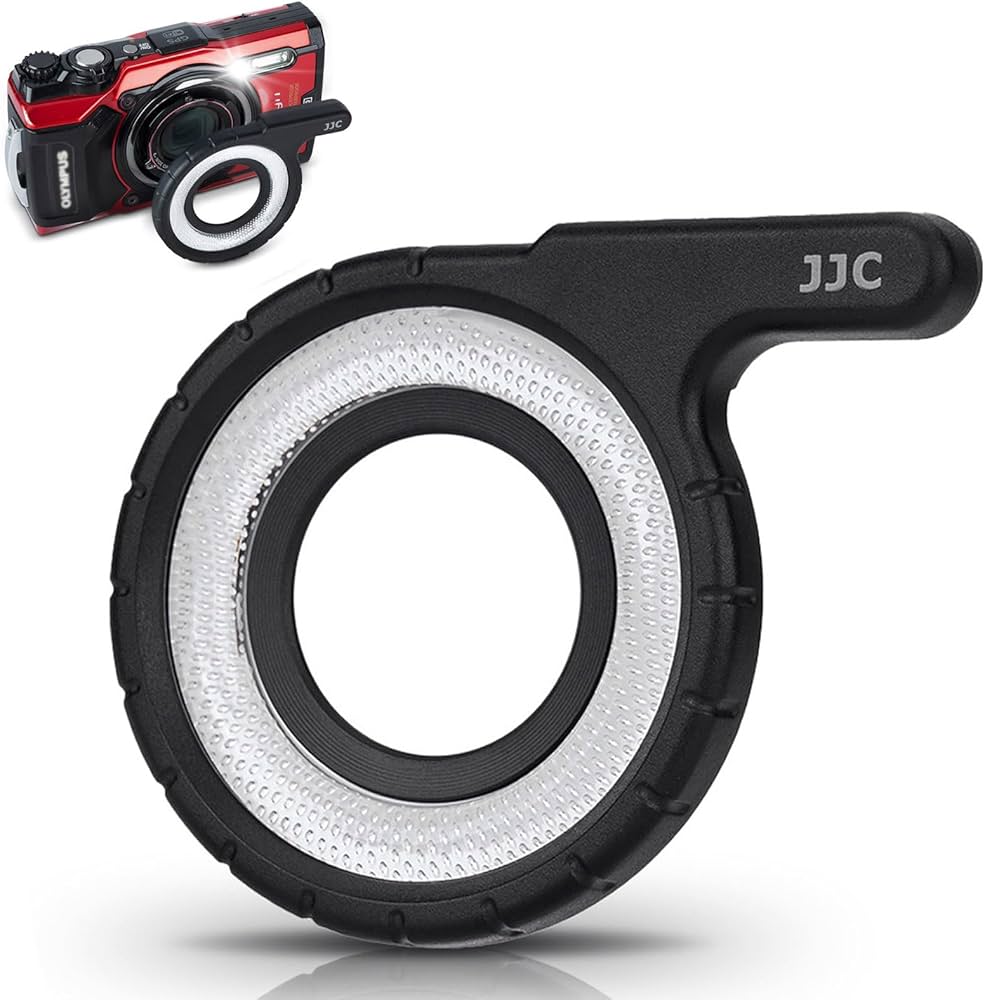Amazon | JJC LEDライトガイドリング オリンパス TG-7 TG-6 TG-5 TG-4