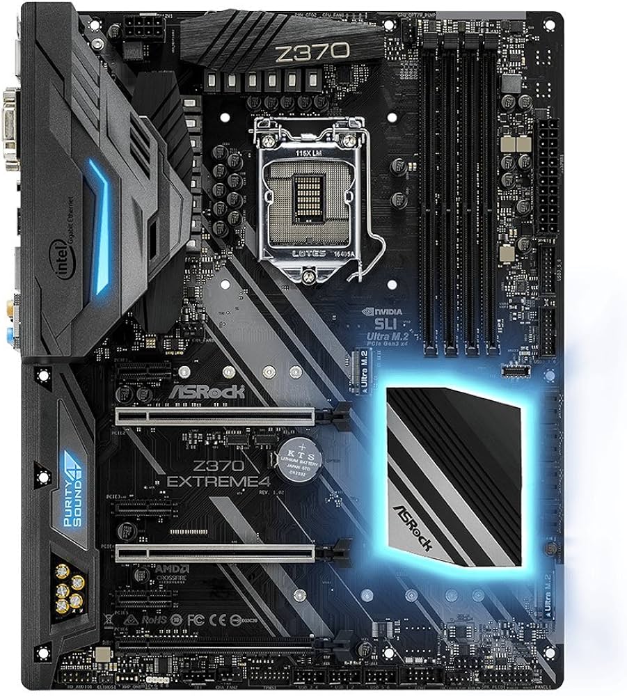Amazon | ASRock Intel Z370 チップセット搭載 ATX マザーボード Z370