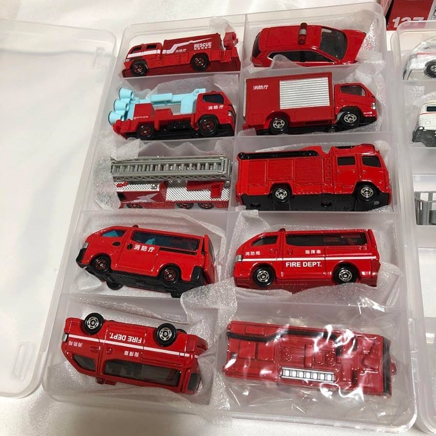 Amazon | トミカ 消防車セット | ミニカー・ダイキャストカー | ホビー