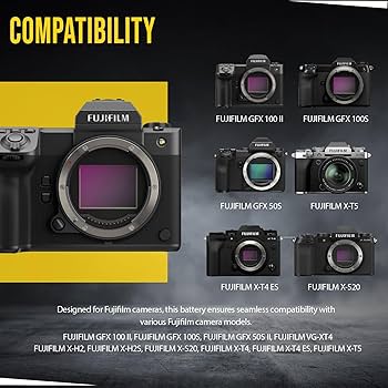 Amazon.com : BM Premium NP-W235 Battery for Fujifilm X-S20, X-T5