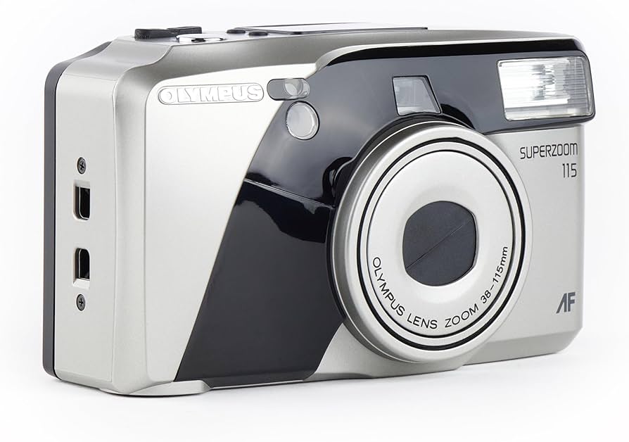 Amazon.com : OLYMPUS Super Zoom 115 35mm Camera : Point And Shoot