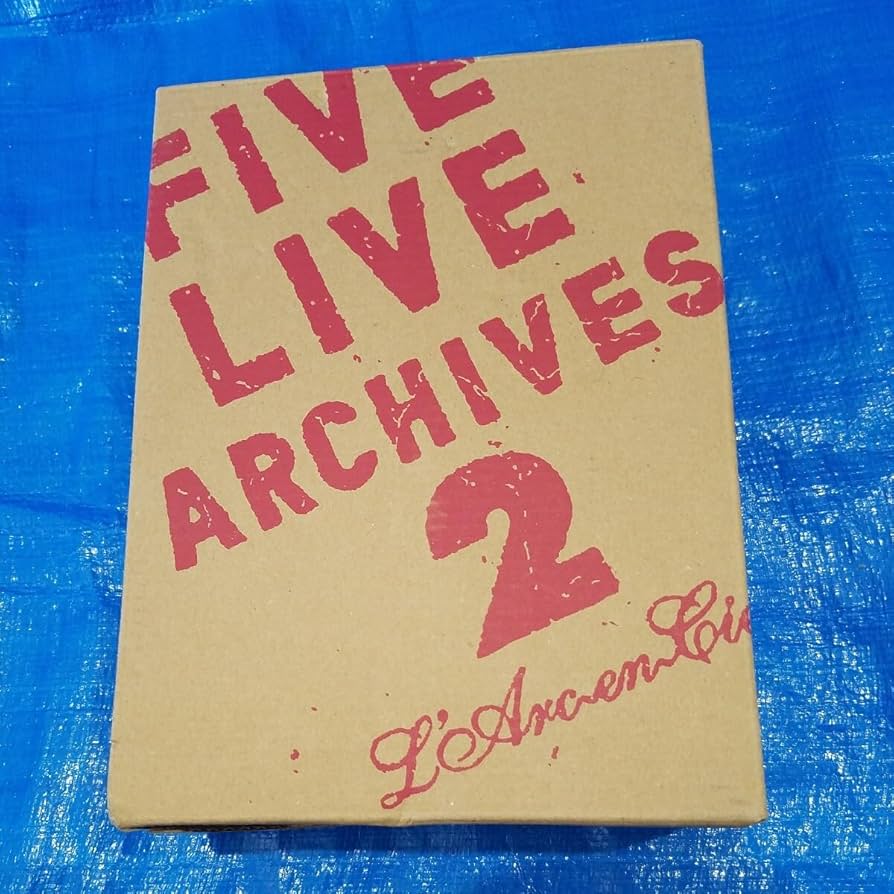 Amazon.co.jp: L'Arc～en～Ciel FIVE LIVE ARCHIVES 2完全生産限定盤