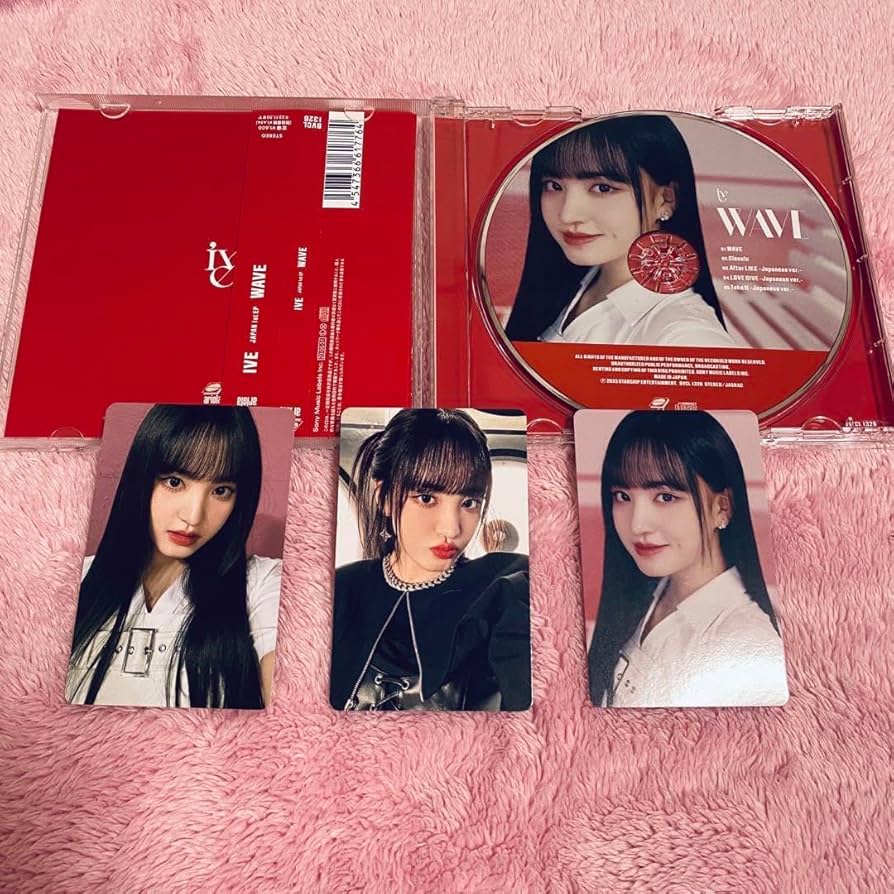 Amazon.co.jp: IVE WAVE 通常盤 リズ セット トレカ タワレコ ラキドロ