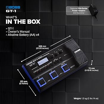 Amazon.co.jp: BOSS/GT-1 ボス ギター マルチエフェクター : 楽器