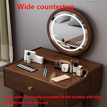 Amazon｜ドレッサー・鏡台 ドレッサー北欧風 ドレッサーテーブル 収納