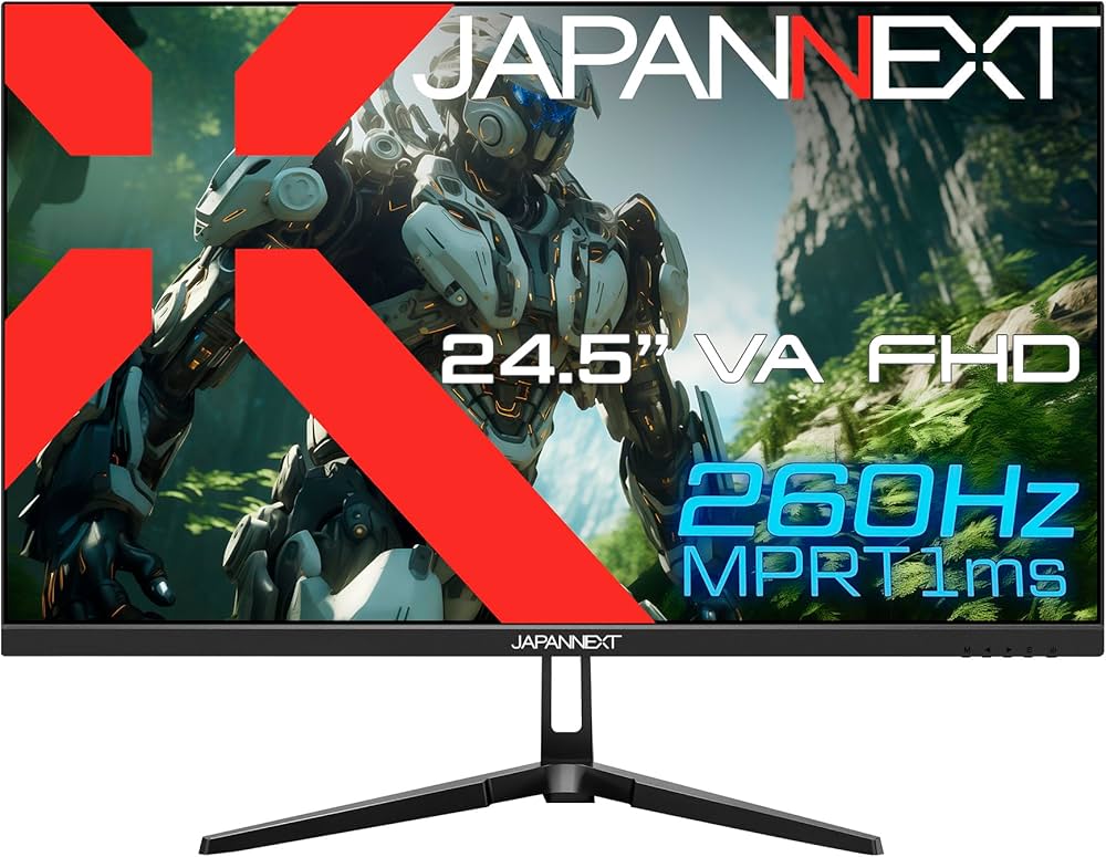 Amazon.co.jp: JAPANNEXT 24.5インチ ゲーミングモニター 260Hz 1ms