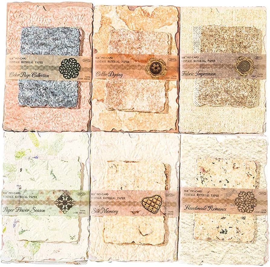 Amazon | moin moin 紙 ペーパー ラッピング コラージュ 素材 168枚