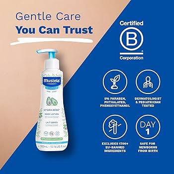 Amazon.com: Mustela Hydra Bebe Body Lotion - Daily Moisturizing
