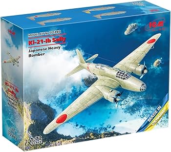 Amazon.com: ICM 72203 - Plastic Military Airraft Model Kit Ki-21