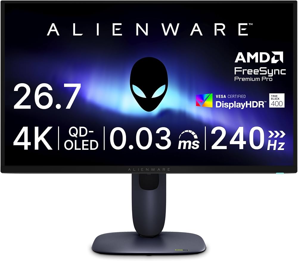 Amazon.co.jp: Dell AW2725Q 26.7インチ 有機EL Alienware ゲーミング