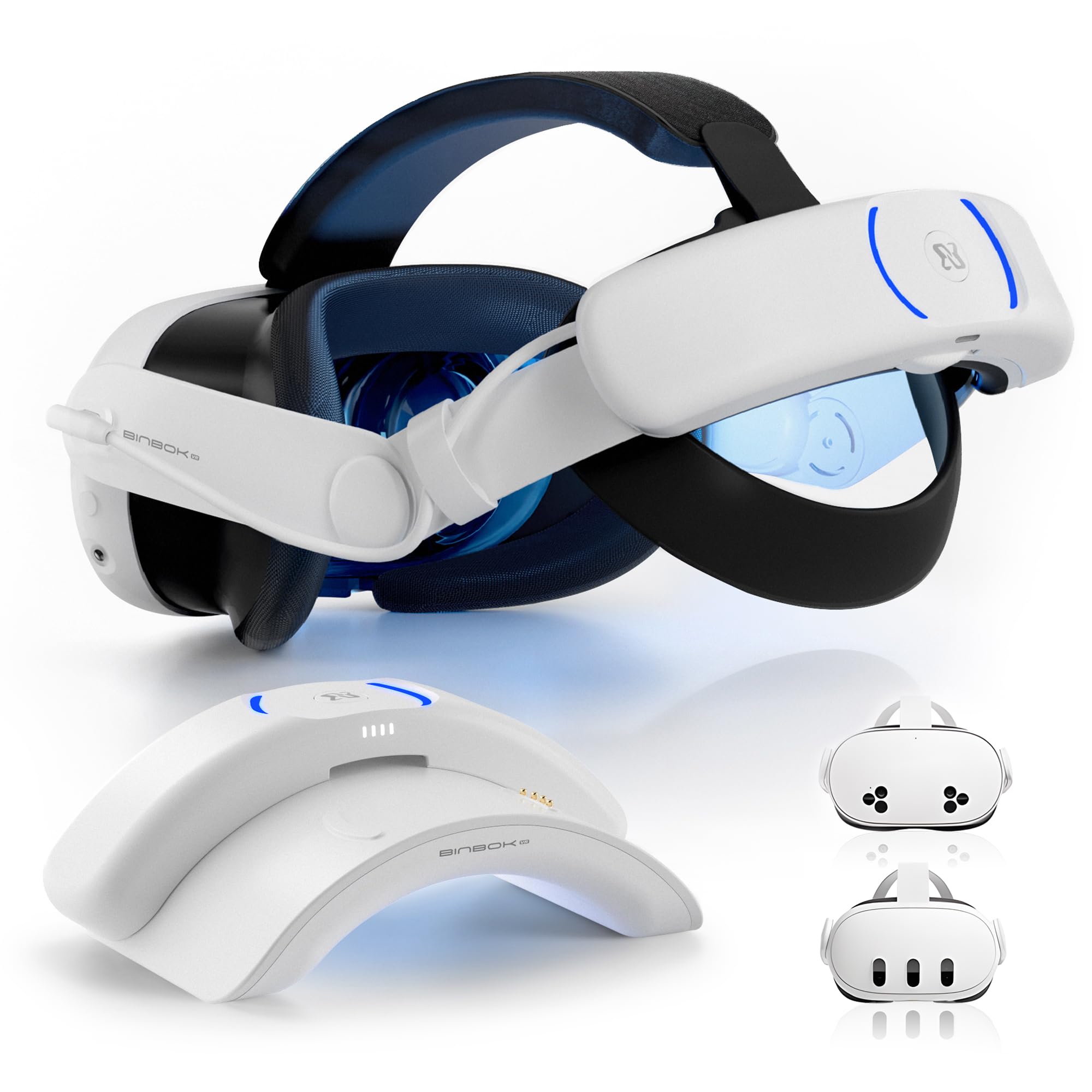 Amazon.com: T3 Plus Battery Head Strap for Meta Quest 3/Quest 3S