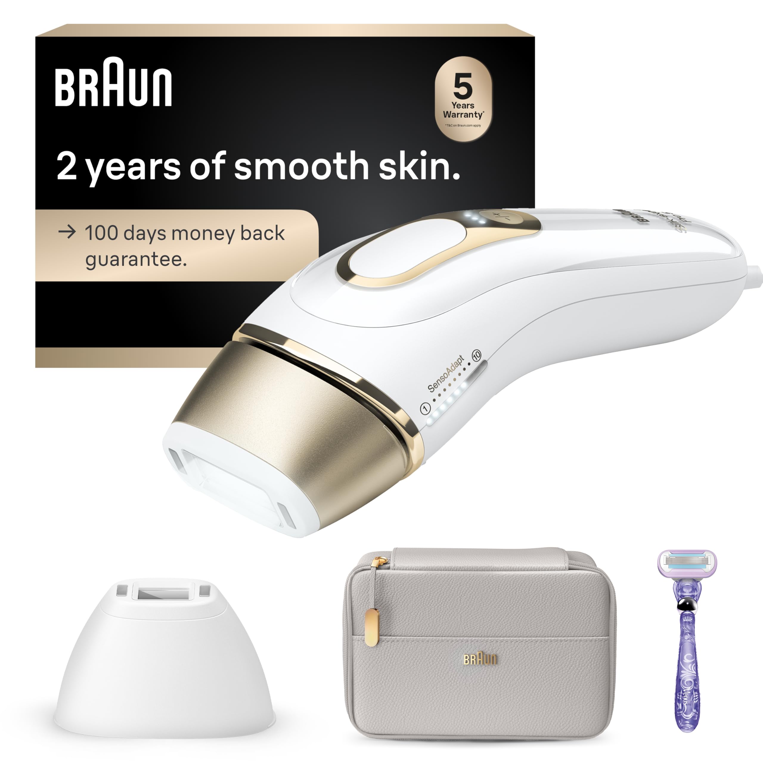 Amazon.com: Braun IPL, Silk·Expert Pro 5, IPL Hair Removal for