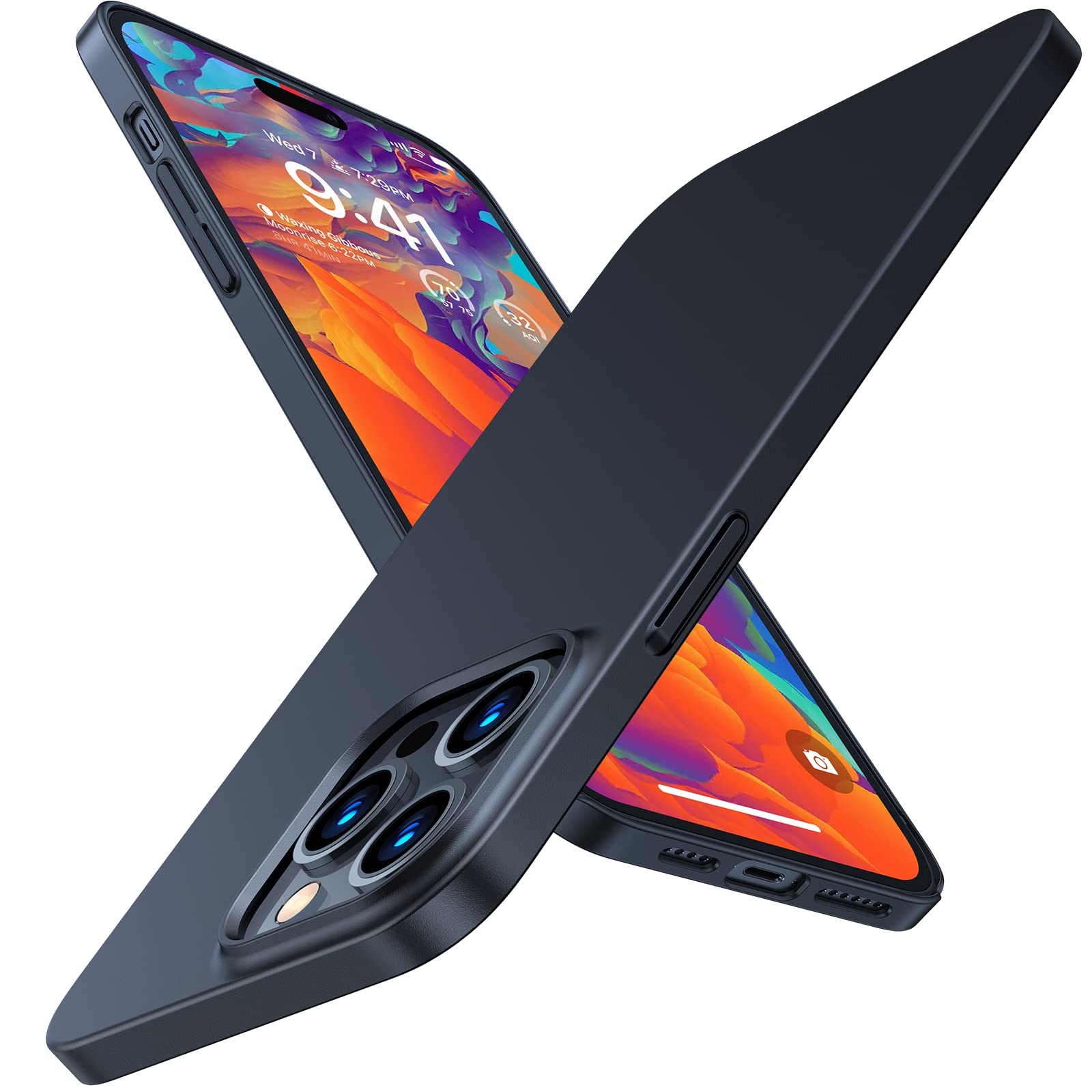 Amazon.com: TORRAS Slim Fit Designed for iPhone 14 Pro Max Case