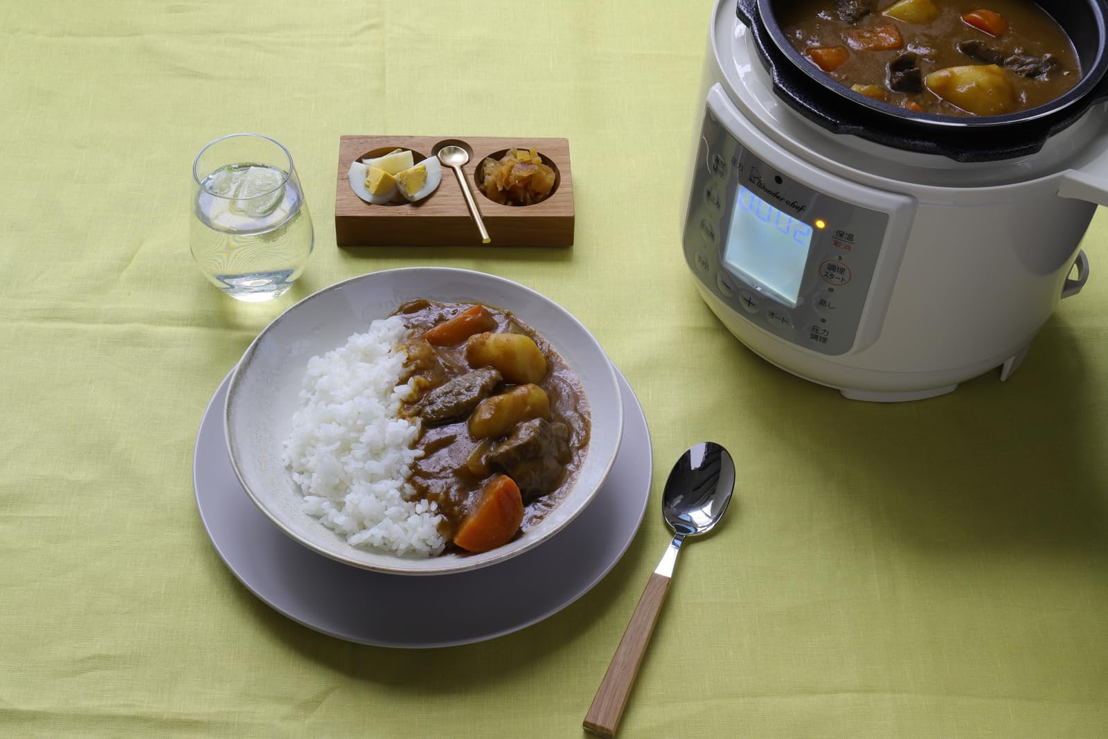 Amazon | ワンダーシェフ wonderchef 電気圧力鍋 楽ポン ヌージュ 4.0L