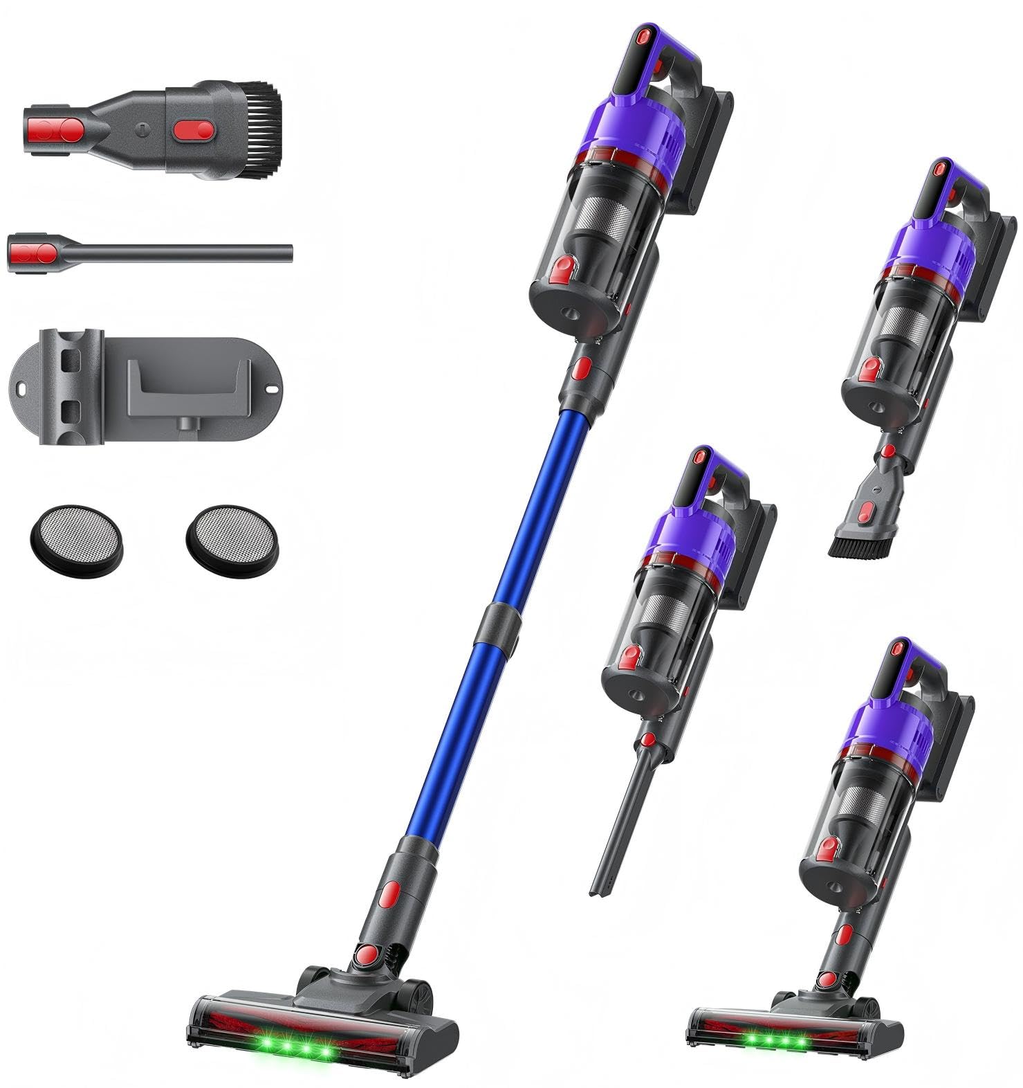 Amazon | 掃除機 コードレス 【2025爆進化！75kpa強力吸引・自立式・55