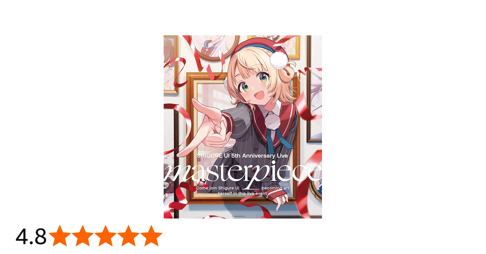 Amazon.co.jp: SHIGURE UI 5th Anniversary Live “masterpiece” Blu
