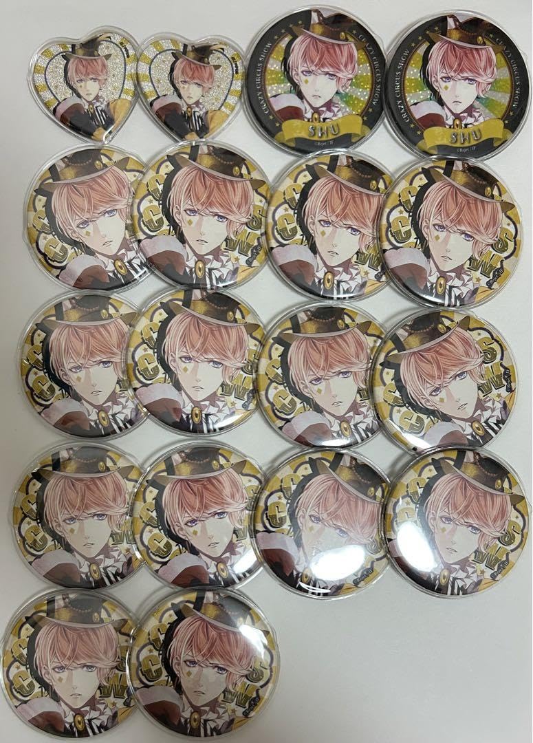 ディアラバ 逆巻シュウ 缶バッジセット ディアラバ シュウ ホロ缶