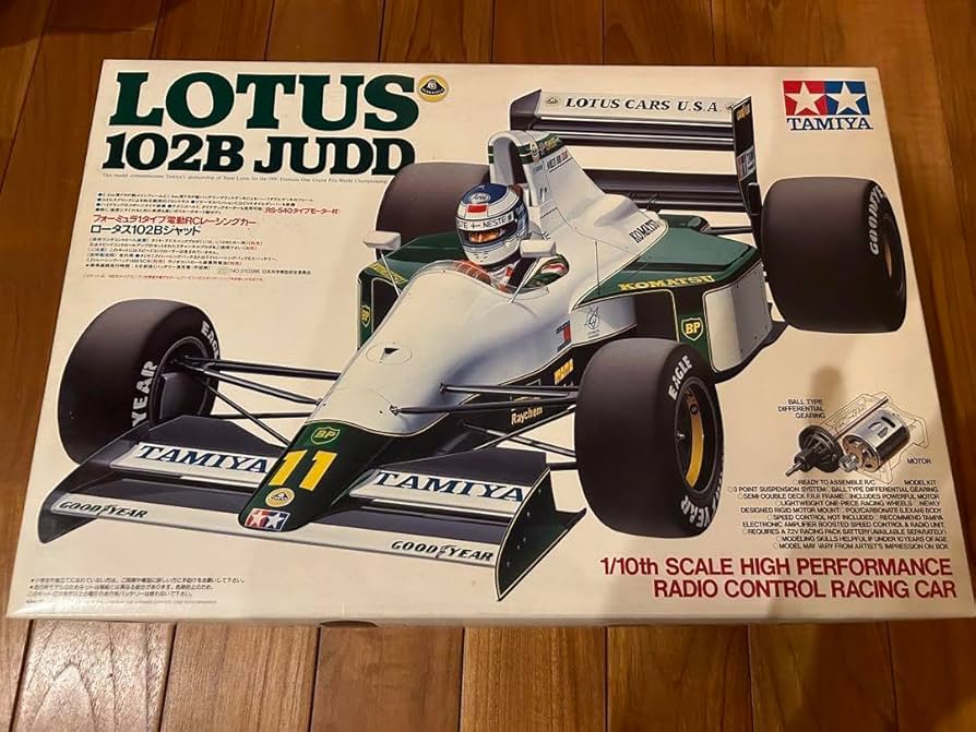 Amazon.co.jp: 当時物 タミヤ F1 ロータス102B ジャッド F101シャーシ