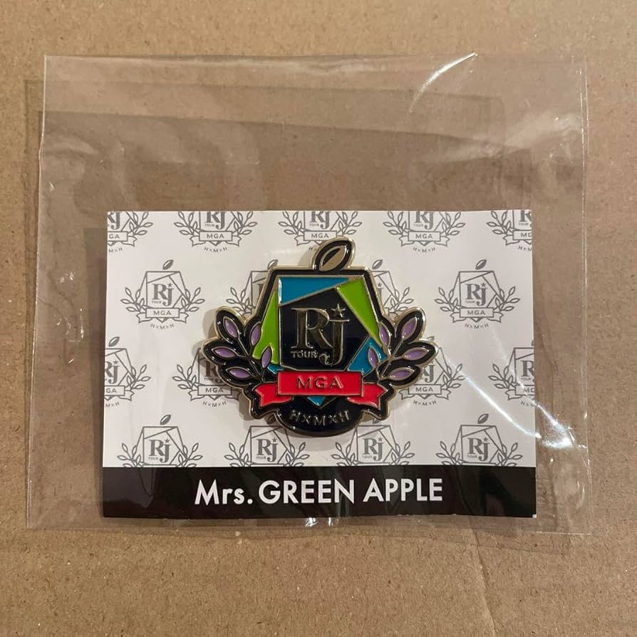 Amazon | Mrs. GREEN APPLE ピンバッジ RJツアー FC限定 ミセス