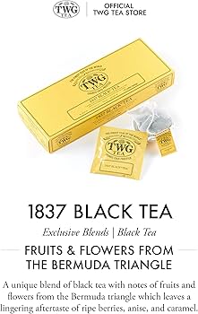 Amazon.com : TWG Tea | 1837 Black Tea | Black Tea | Fruits