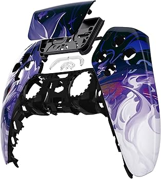 Amazon.com: eXtremeRate Nine-tailed Fox Touchpad Front Top Shell