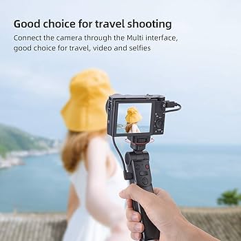 Amazon.com : Newmowa Mini Shooting Grip vlog Camera Grip for Sony