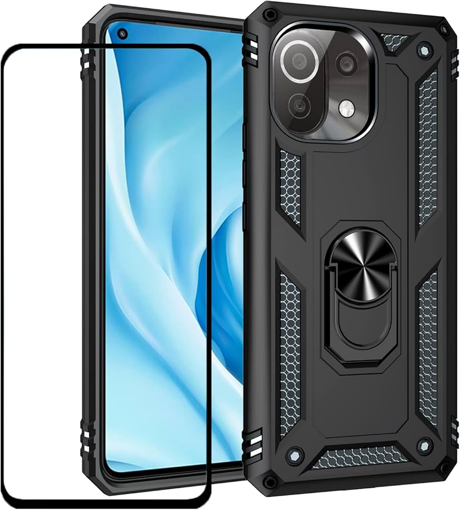Amazon.com: for Xiaomi Mi 11 lite 5G Case with Screen Protector