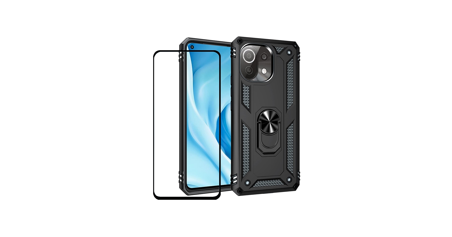 Amazon.com: for Xiaomi Mi 11 lite 5G Case with Screen Protector