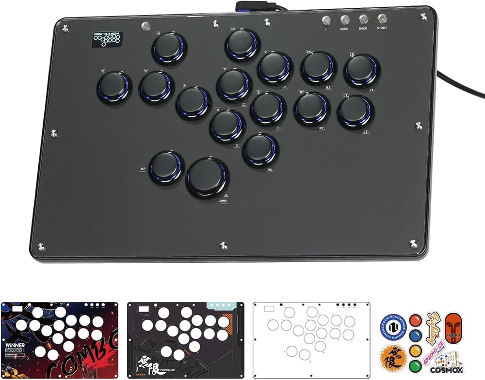 Amazon.com: Haute42 Leverless Controller Arcade Stick: Leverless