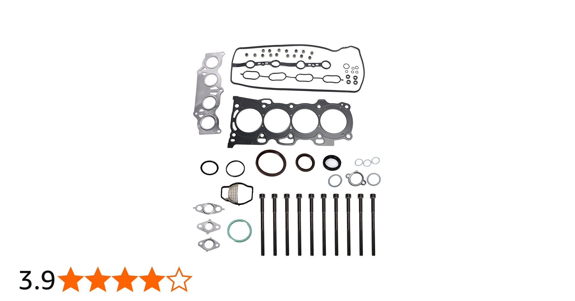JAVOUKA MLS Head Gasket Set with Bolts, 2.4L 2AZFE, for Toyota