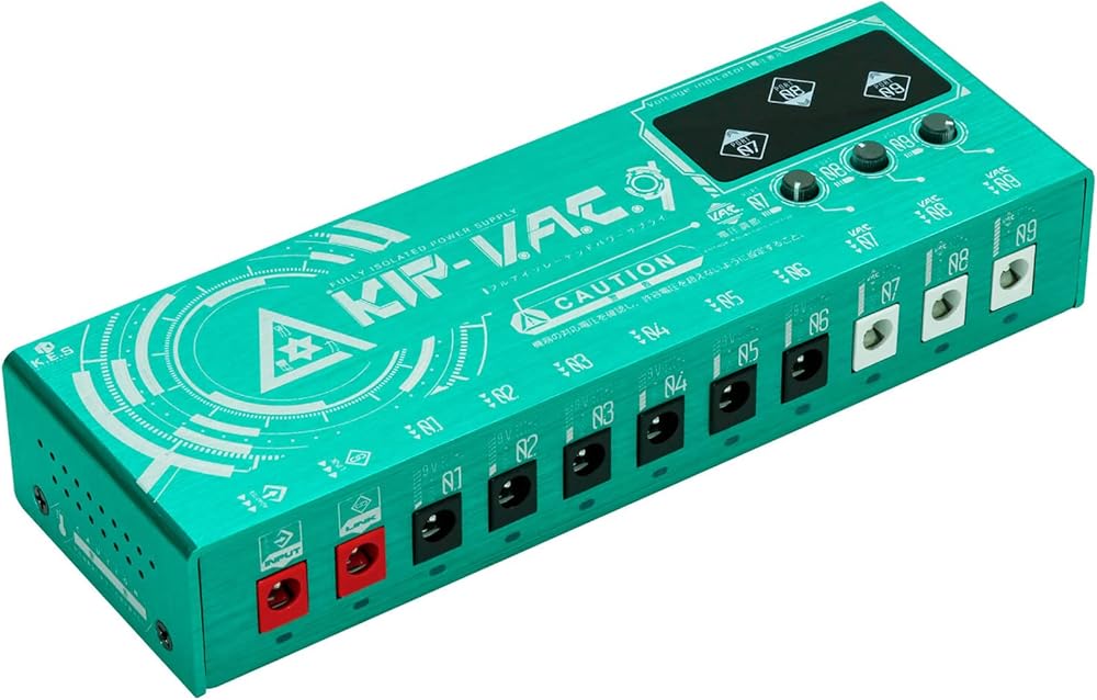 K.E.S KIP-V.A.C.9 - 6.5V〜18Vポート3つ、9.8Vポート6つ装備したフル