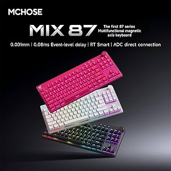 Amazon.com: ZMX MCHOSE Mix 87 Magnetic Switch Rapid Trigger Gaming