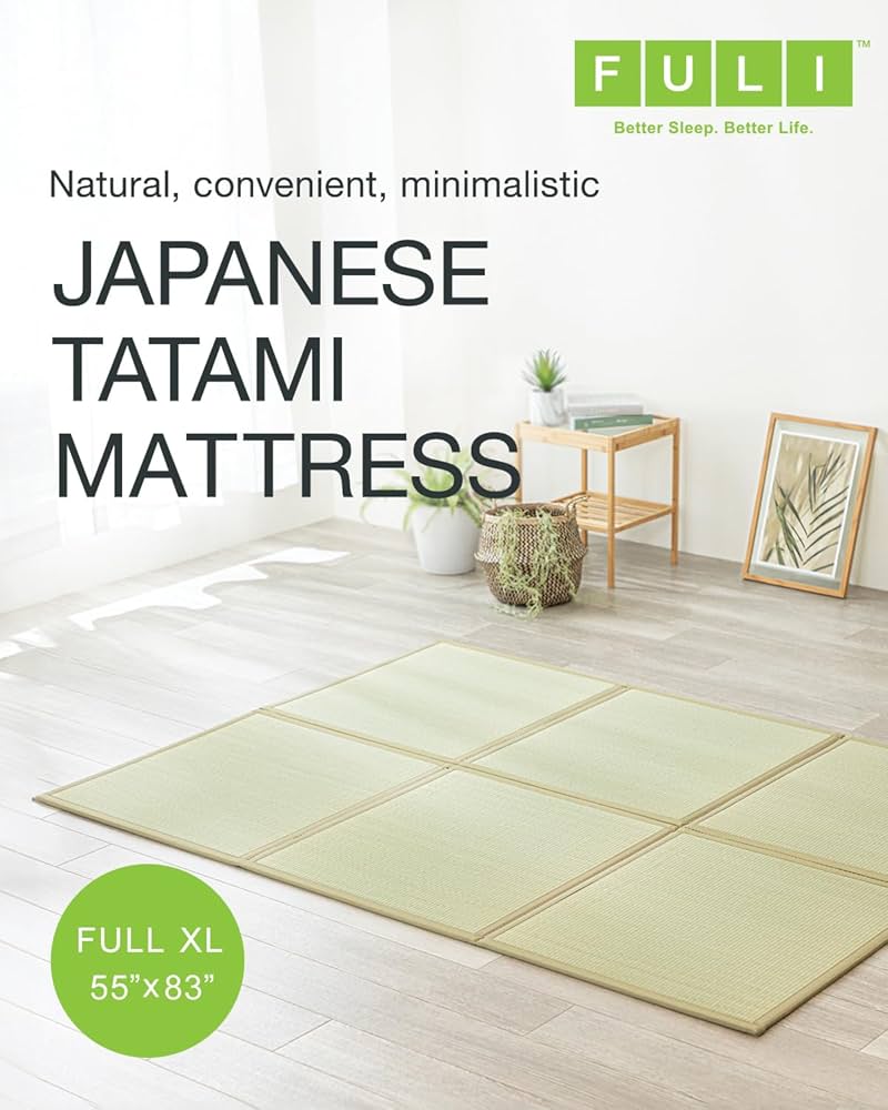 Amazon.com: FULI Japanese Tatami Mattress, Tatami Rug, Igusa Mat