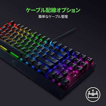 Amazon.co.jp: Razer BlackWidow V3 TKL JP Classic Edition - Green