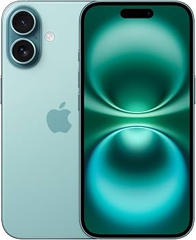 Amazon | Apple iPhone 16 (128 GB) - ティール SIMフリー 5G対応