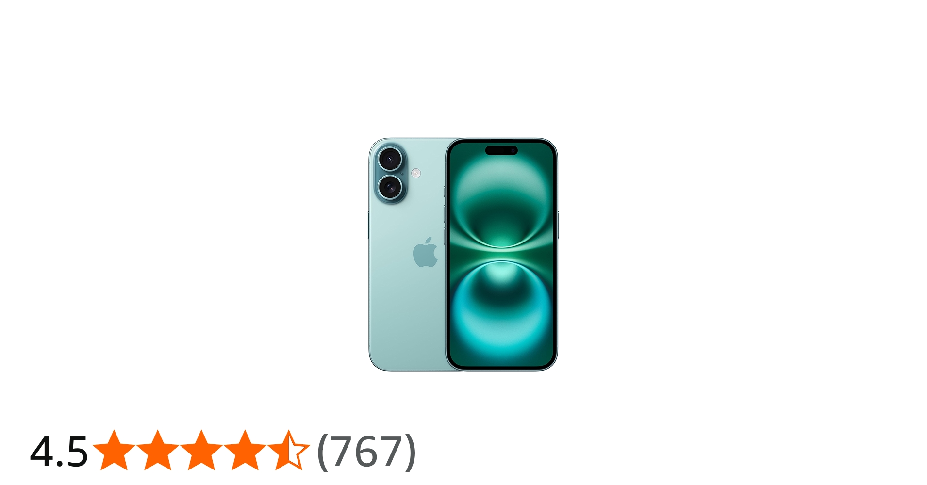 Amazon | Apple iPhone 16 (128 GB) - ティール SIMフリー 5G対応