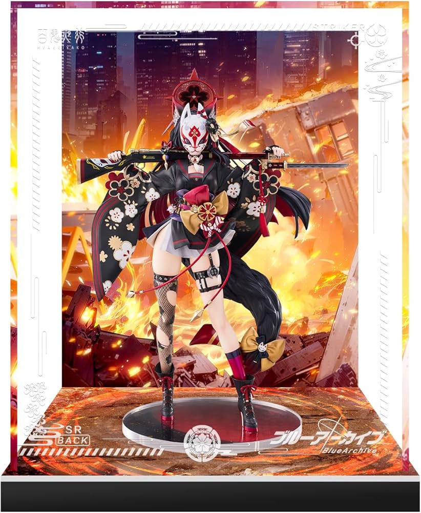 Amazon.co.jp: ブルーアーカイブ 狐坂ワカモ 1/7 専用 照明なし