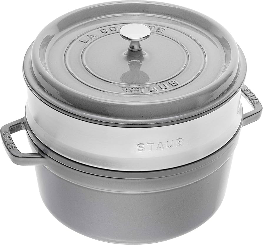 Amazon.com: Staub La Cocotte Round 40510-605 Pico Cocotte Round